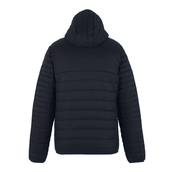 Loftlite Hooded Baffle Jacket - Navy / Black / M