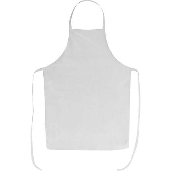 MELODY Pamut kötény, 170 g/m² - White