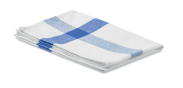 Torchon de cuisine tissu recycl Kitch - Bleu