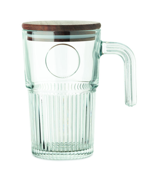 Caneca de vidro 450ml Vitrio Jar