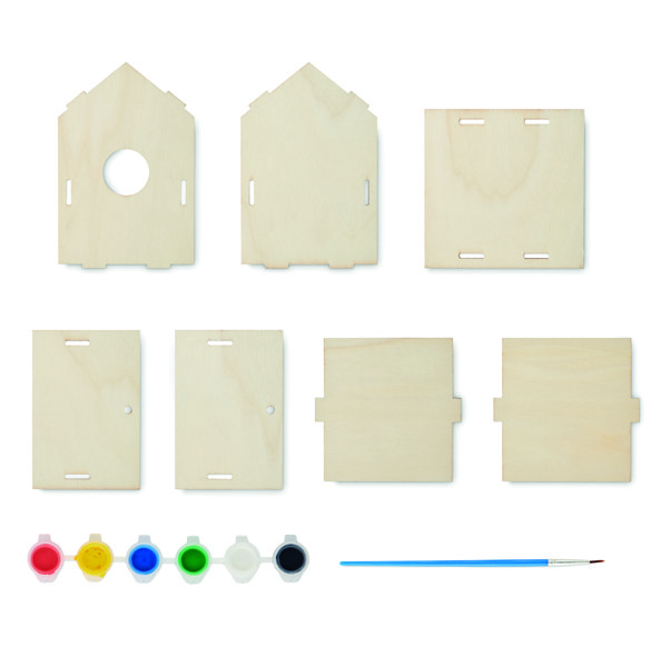 DIY wooden bird house kit Painthouse