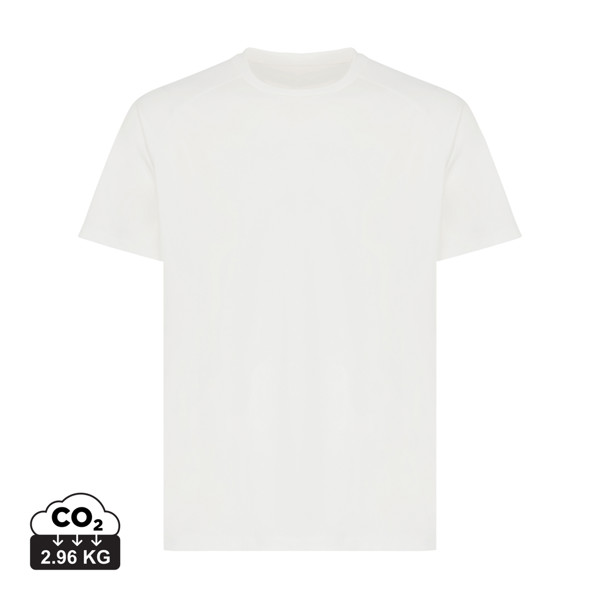 T-shirt sport séchage rapide polyester recyclé Iqoniq Tikal - Blanc / S