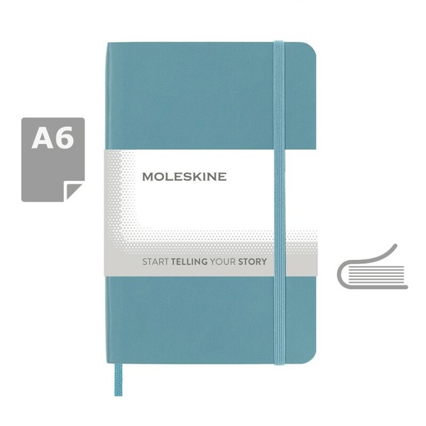 MOLESKINE Notatnik ok. A6 - Turkus