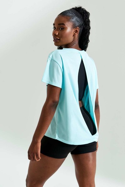 Women's Open Back T - Arctic White / M