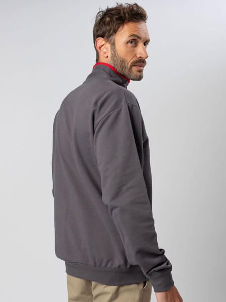 Egadi - Dark Grey / Red / XL