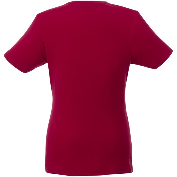 Camisetade manga corta orgánica para mujer "Balfour" - Rojo / S