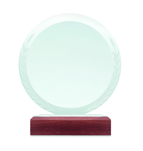 Plaque trophée ronde Keen