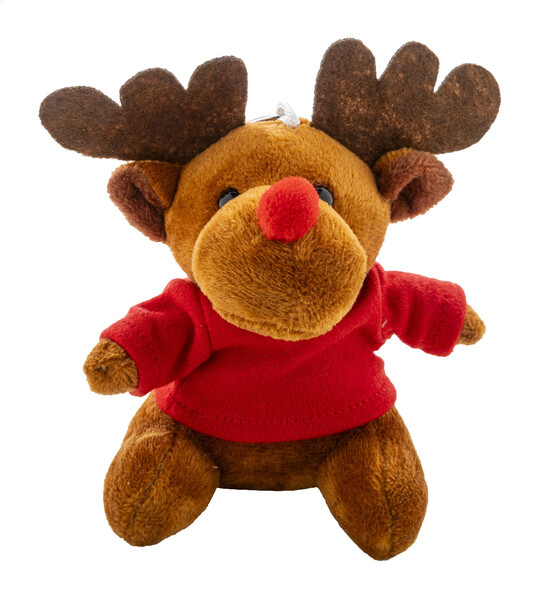 Plüsch-Weihnachtsrentier-Schlüsselanhänger Julren