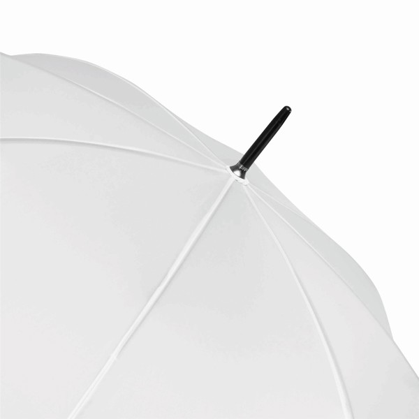 Golf Umbrella Raindrops - White