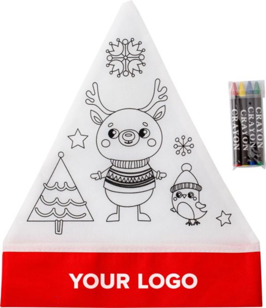 Gorro de Natal nonwoven (80 gr/m²) Maryse