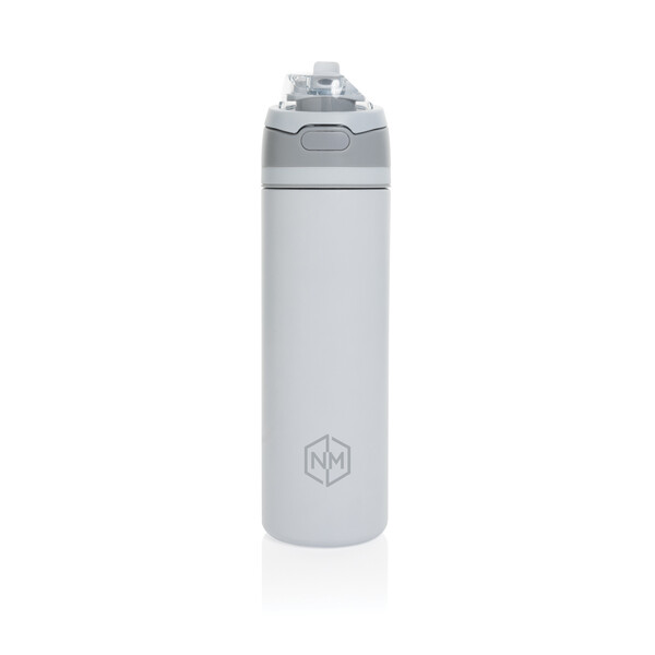 Omni Sip RCS Recycled RVS waterfles 720ML - Wit