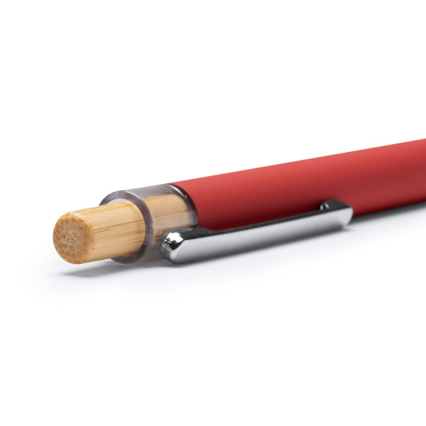 Ball Pen Silma - White / BLUE INK