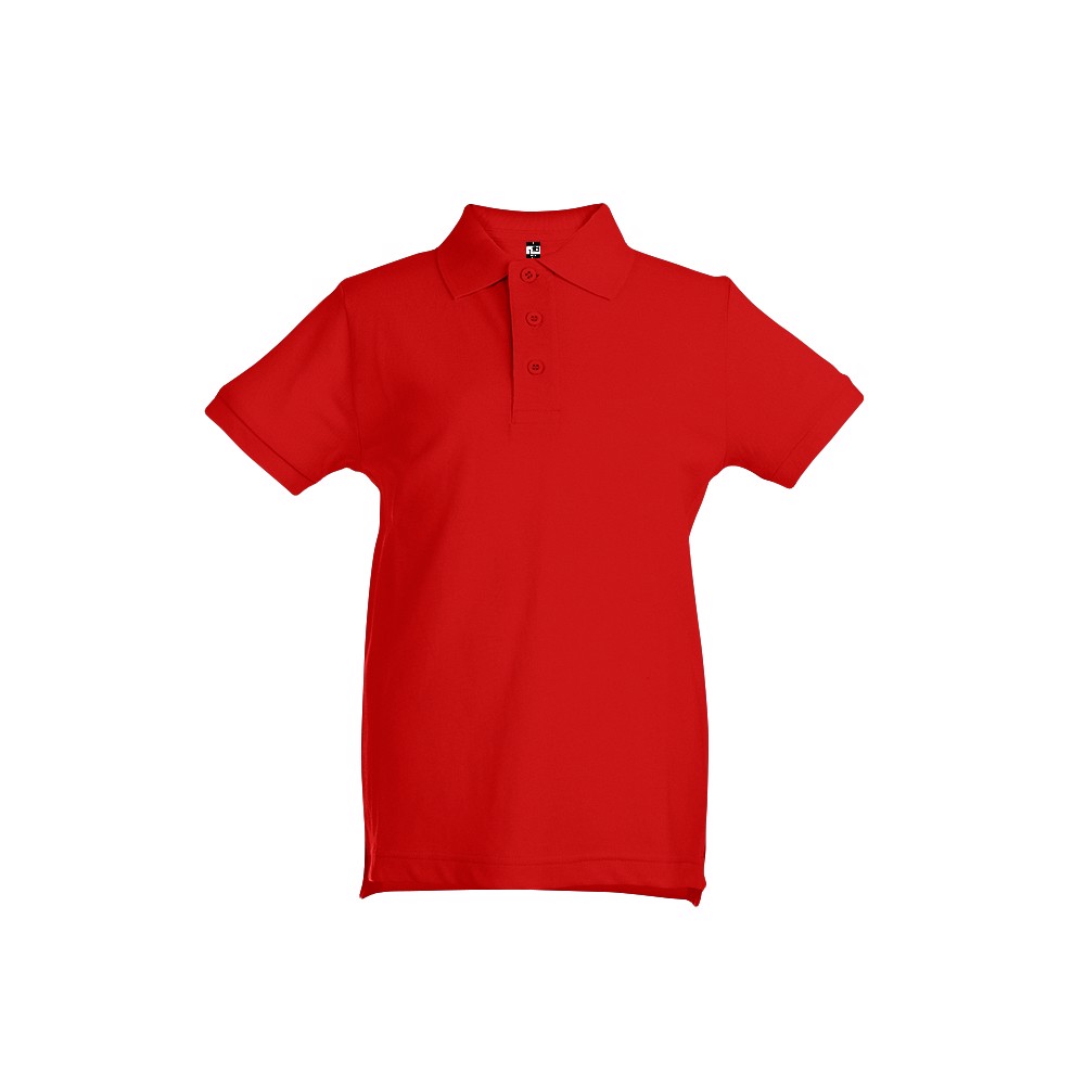 THC ADAM KIDS. Children's polo shirt - Red / 8
