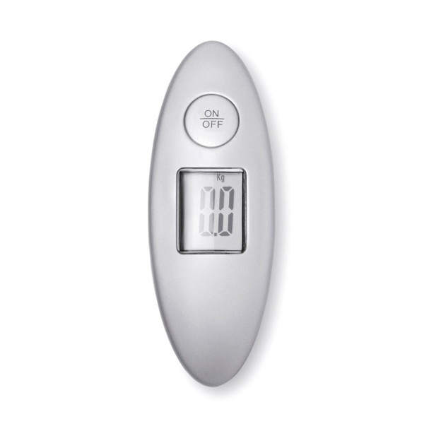 Weighit luggage scale, 40 kg max, ABS case - Matt Silver