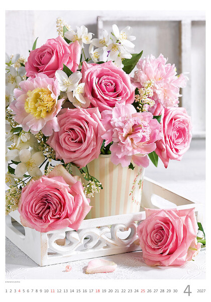 Calendar Magic Flowers