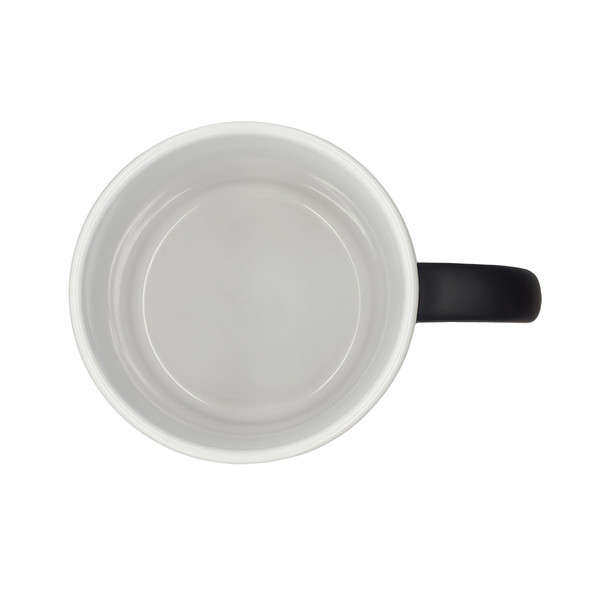 350 ml Velutti ceramic mug - Black