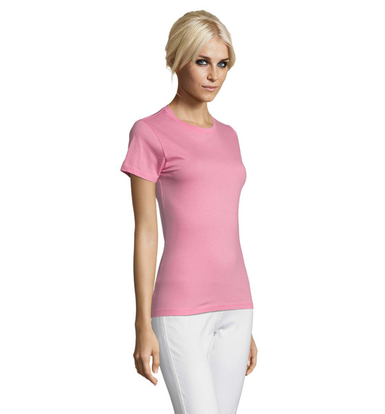 REGENT T-SHIRT SENHORA 150g Regent Women - cor-de-rosa orquídea / S