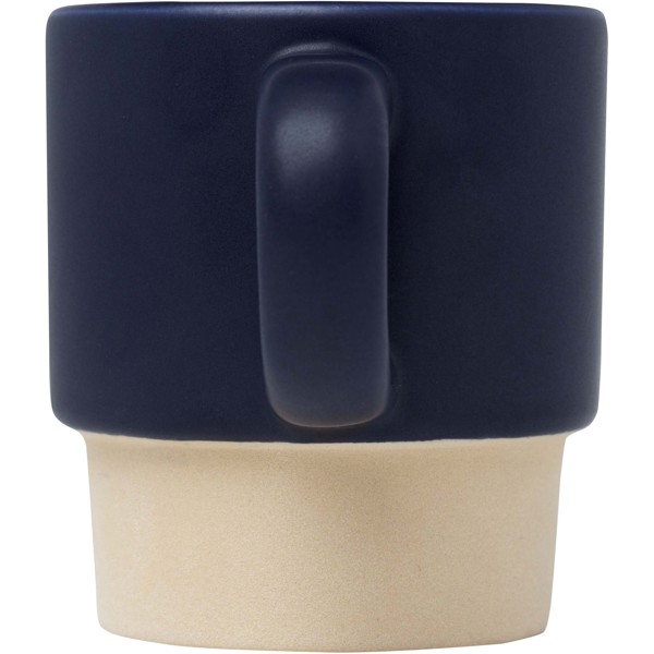 Tasse à espresso empilable Olympia de 130 ml avec fond en argile - Marine