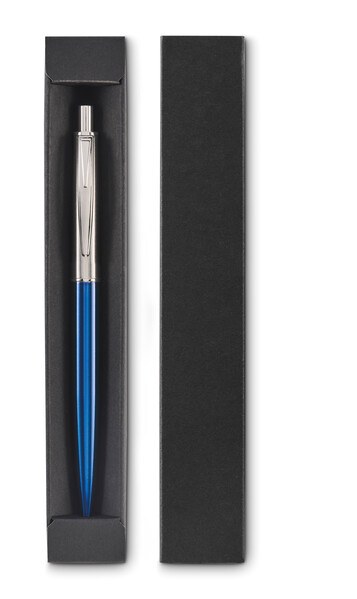 Stylo avec boîte Graz Colour - Bleu