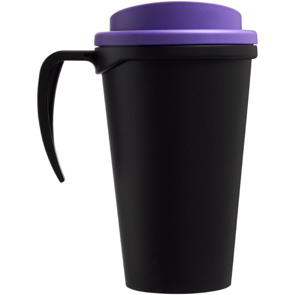 Tazza termica Americano® grande da 350 ml - Nero / Viola