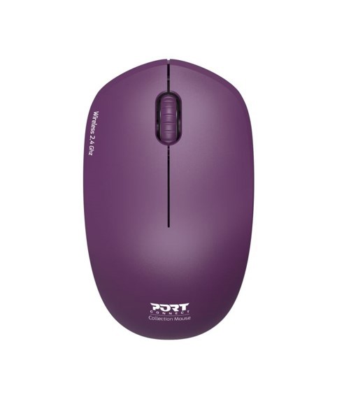 PORT CONNECT Wireless COLLECTION, bezdrôtová myš, USB-A dongle, 2.4Ghz, 1600DPI