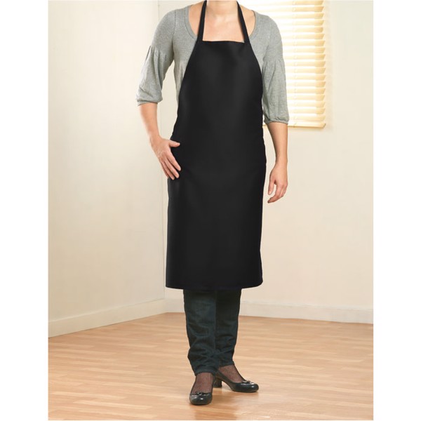 Kitab cotton kitchen apron 180 g/m² - White
