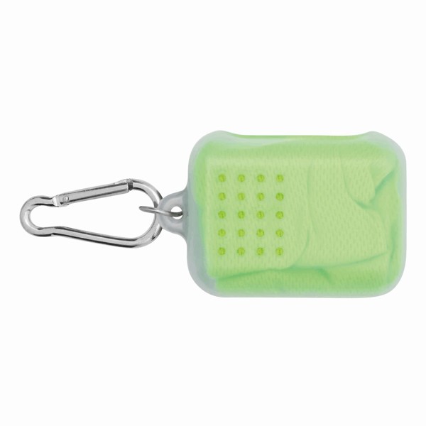 Microfaser-Kühlhandtuch Cool Down - Hellgrün