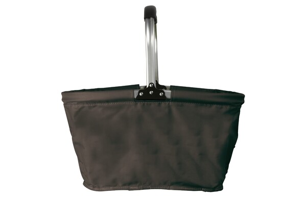 Foldable picnic basket 2-in-1 cooling bag - Black