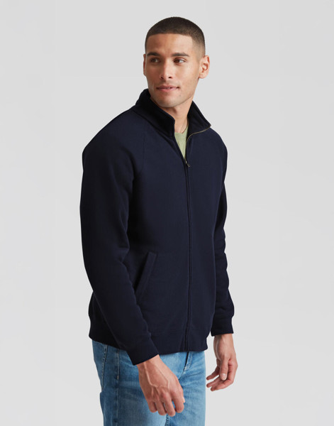Premium Sweat Jacket - White / XL