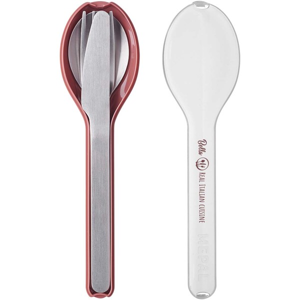 Mepal Ellipse cutlery set - Pink