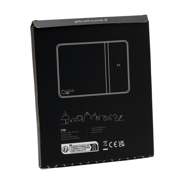 RCS Recycled Wireless Charging Mousepad tapis de