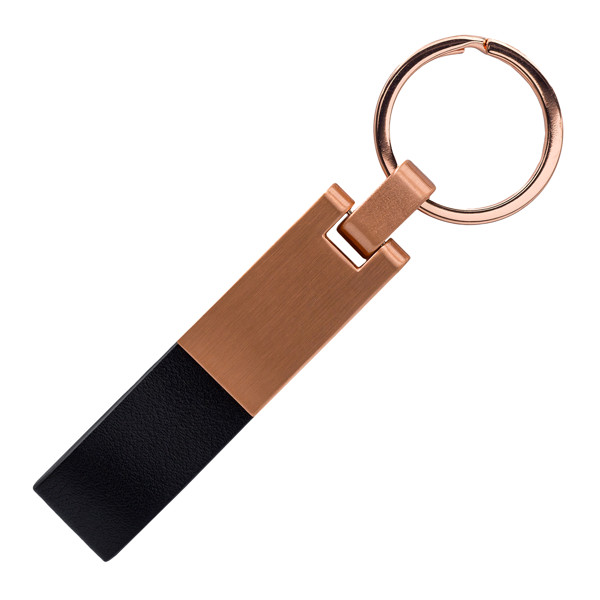 Rosa metal keychain