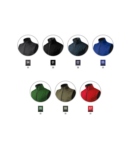 Vesta Unisex Rimeck® Body Warmer - Červená / XL