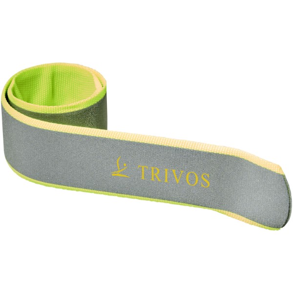 Bracelet réfléchissant à claquer Félix RFX™ - Jaune néon