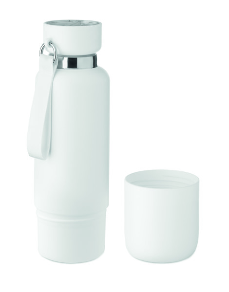 Garrafa de parede dupla 500ml Noeka - Branco