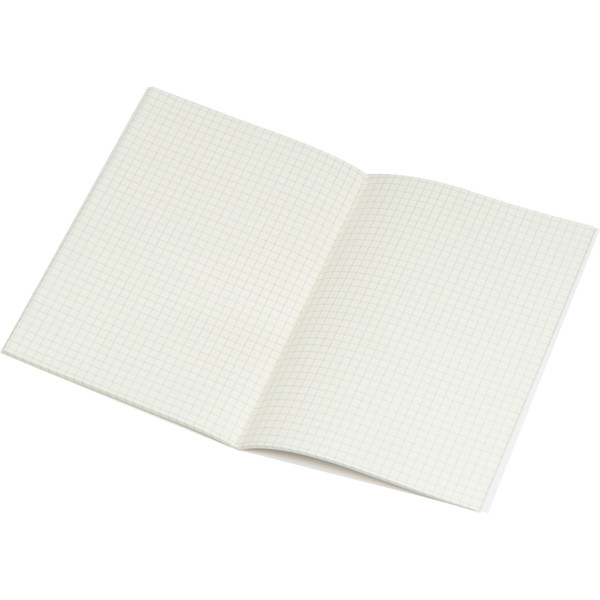 A5 notebook with plaid sheets SILAS - Green