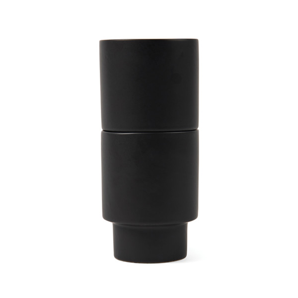 Vinga Nagano RCS mug, recycled clay - Black