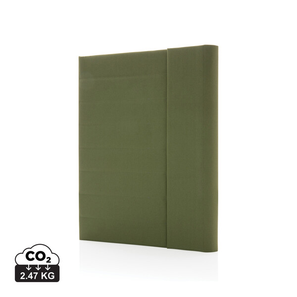 Impact Aware A4 portfolio, recycled polyester - Green