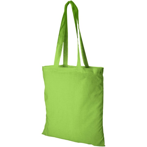Shopper in cotone 140 g/m² Madras - 7L - Lime