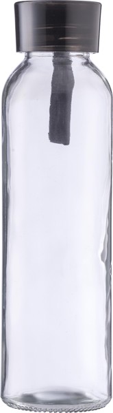 Glazen drinkfles (500 ml) Anouk - wit