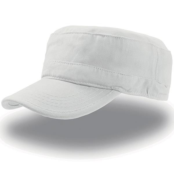 Boné Tank, 100% Algodão Escovado - Branco