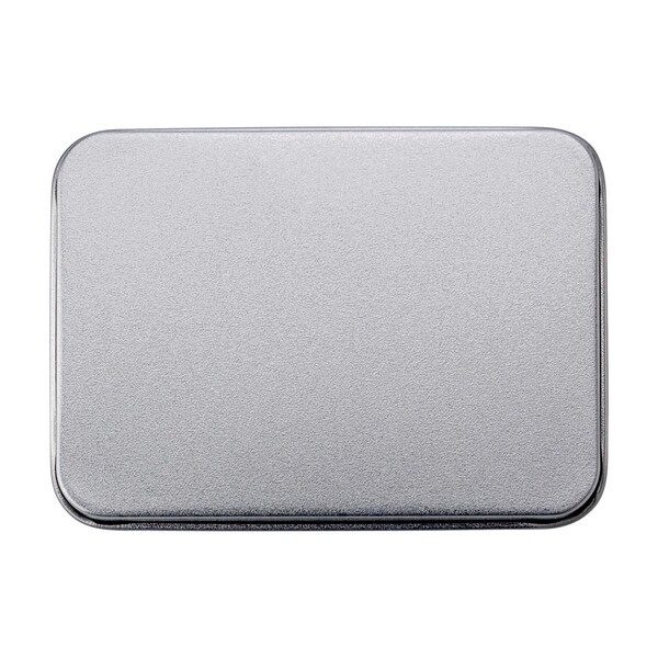 Playing card set Nathan | Metal tin - silver