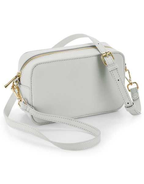Boutique Structured Cross Body Bag - Oyster / ONE SIZE