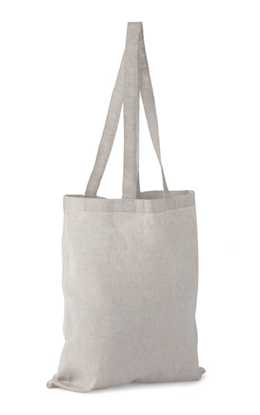 Cotton bag MELANGE 140g - grey