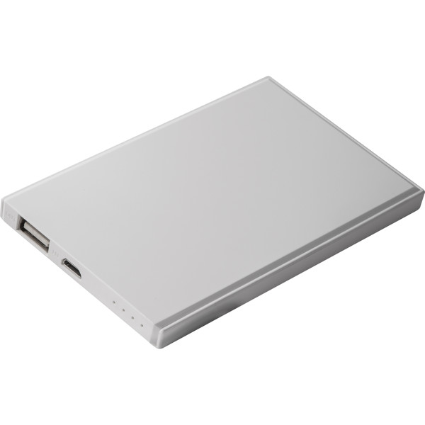 Powerbank 2200 mAh with USB port in a box REGINA - White