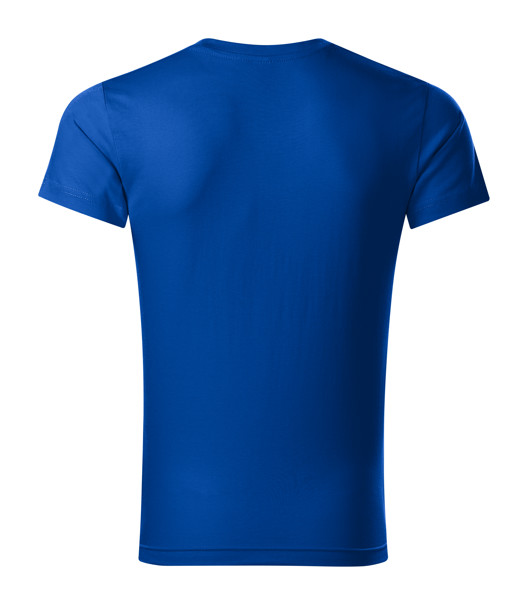 Majica Kratkih Rukava Muška Malfini® Slim Fit V-Neck - Kraljevsko Plava / S