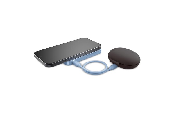 2PBM5000| Fresh 'n Rebel Compatible with MagSafe MagSafe Powerbank Wireless 5000mAh - Bleu pastel