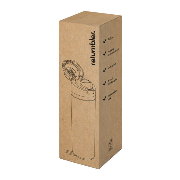 Bouteille isotherme URBIX THERMO - blanc