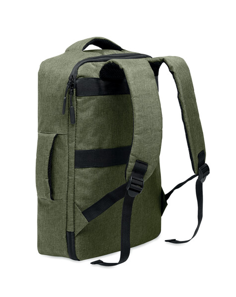 Tenký batoh na notebook Laugar - Armádní Zelená