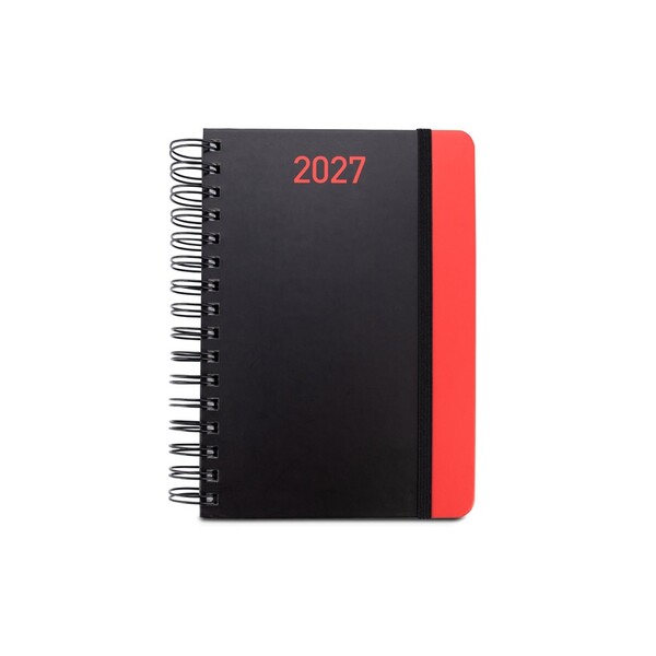 BRECHT A5. A5 diary in 100% recycled paper with a matte finish - Red